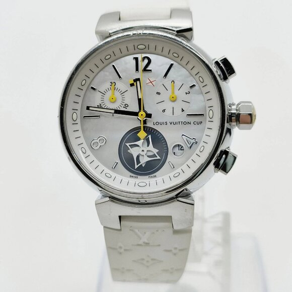 Louis Vuitton Watch 32mm Women's Whites 1100-073025 - Picture 1 of 9